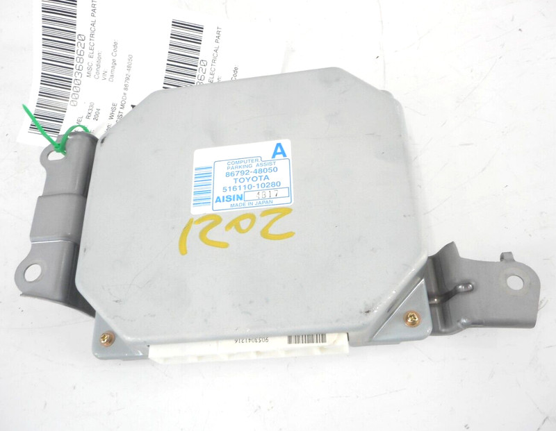 04 Lexus RX330 Navigation Parking Assist Control Module OEM 86792-48050