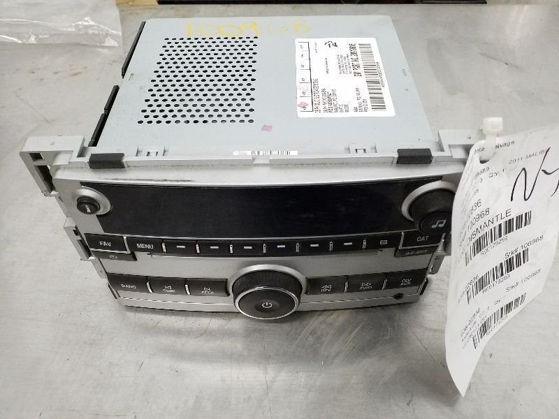 Audio Equipment Radio Opt US8 Fits 09-12 MALIBU 179299