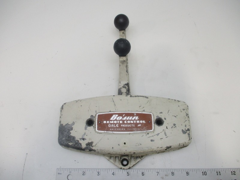 Vintage Bo'Sun Gale Outboard Side Mount Remote Control