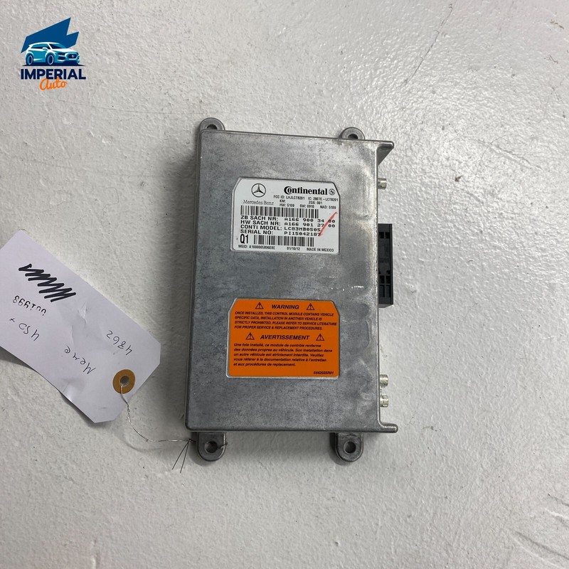 2007-2012 MERCEDES BENZ GL450 BLUETOOTH COMMUNICATION CONTROL MODULE UNIT OEM