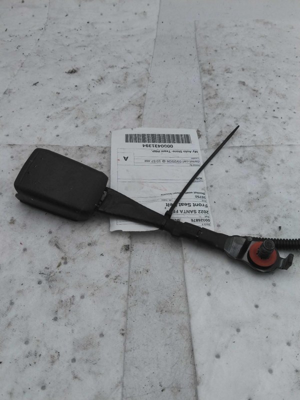 2022 Hyundai Santa Fe OEM Seat Belt Blue 4DR Used 59000 Miles NJ25-26876-682152