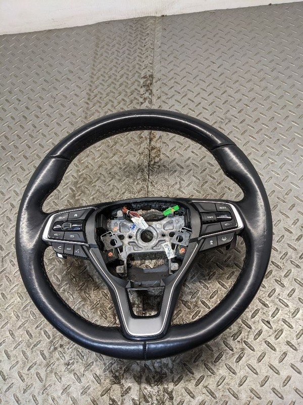Honda Accord steering wheel 2018 to 2022 black leather assy OEM 78501TVA 1173461