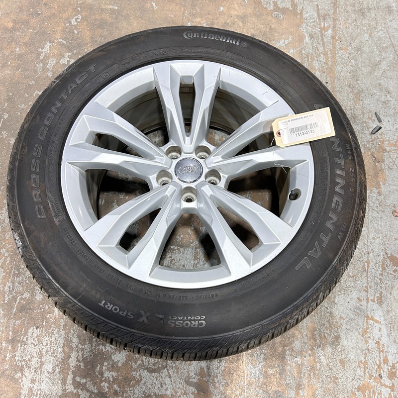 2018 AUDI Q7 WHEEL RIM TIRE 19x8.5J H2 ET28 255/55 R19 CONTINENTAL 1PCS OEM
