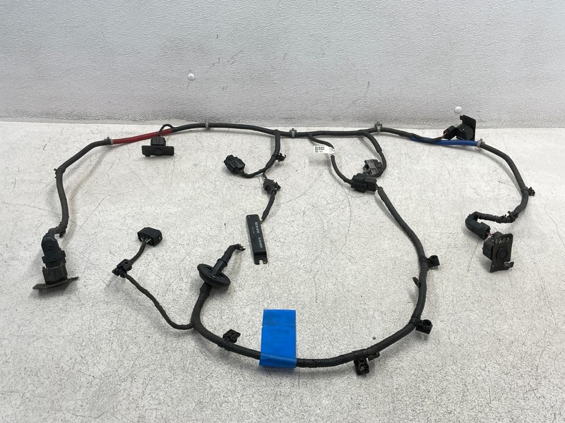 2018 2019 2020 Genesis G80 Rear Bumper PDC Park Parking Sensor Wiring 1617 OEM