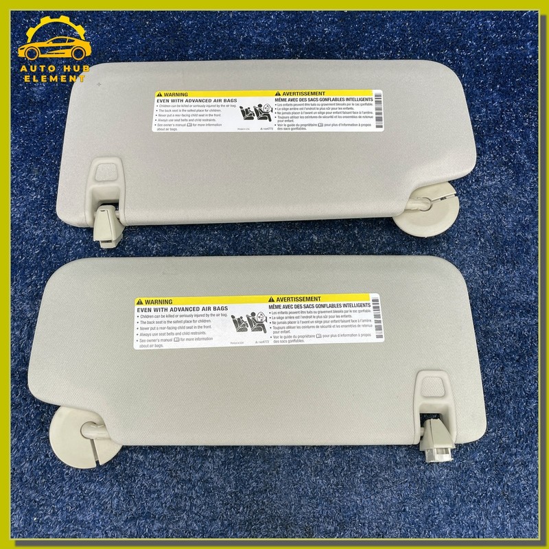 2015-2020 GMC Canyon Interior Sun Visor Set Illuminated MirrorLR OEM