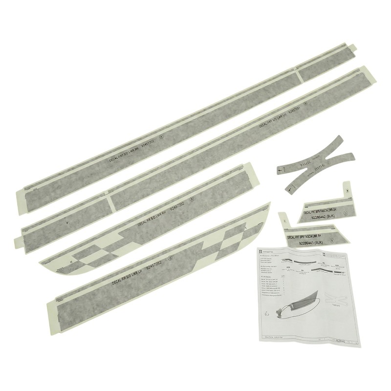 Exterior Rocker Panel Striping 92286433 GM OEM 16-17 Chevy SS Holden Commodore