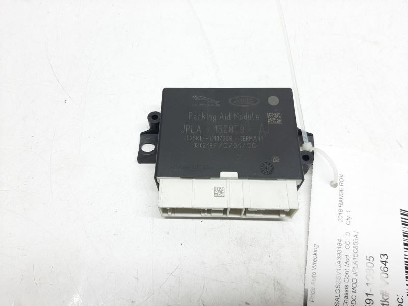 Range Rover HSE L405 Park Assist Module Control PDC JPLA15C859AJ