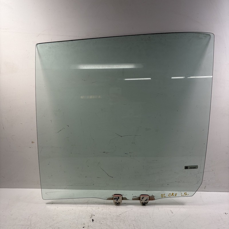 02-06 Honda CR-V Left Rear Door Window Glass 73450-SCA-305 OEM