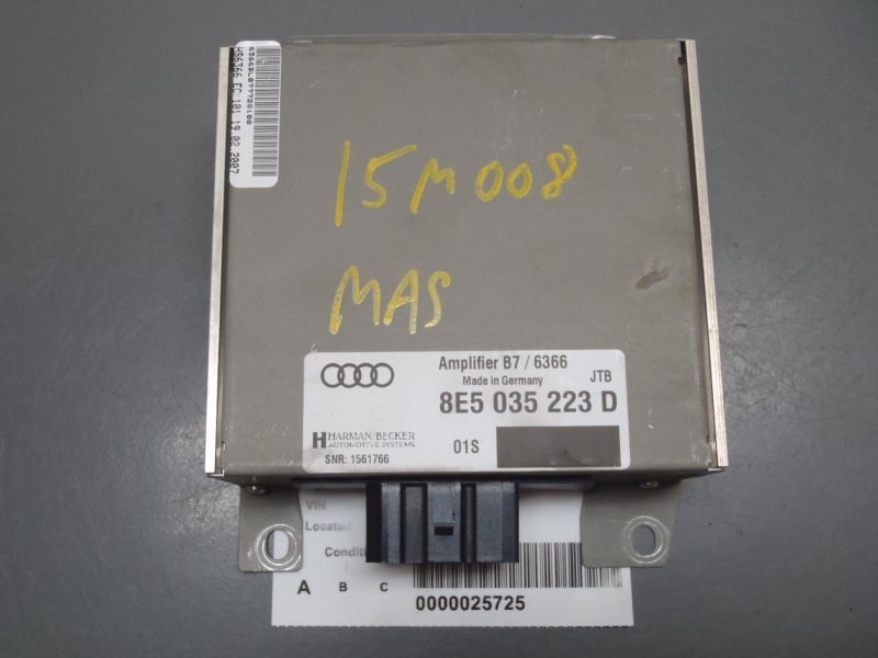 Radio Audio Amplifier 8E5-035-223-D Fits 2005-2008 Audi A4 Sedan 46121