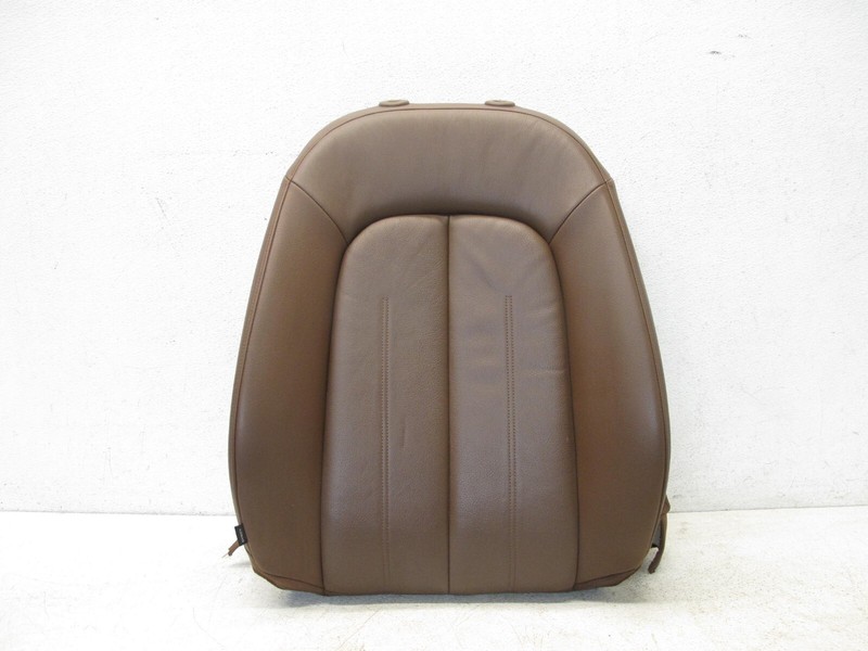 12-18 AUDI C7 A6 NOUGAT BROWN FRONT UPPER SEAT CUSHION RIGHT PASSENGER OEM 10312