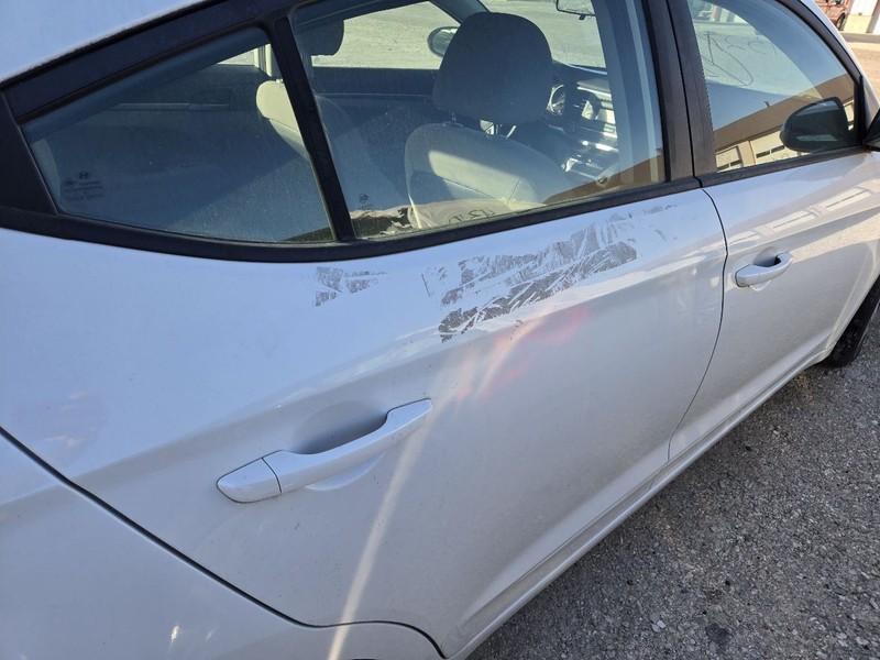 Passenger Rear Side Door Electric Sedan US Built Fits 17-20 ELANTRA 3601948