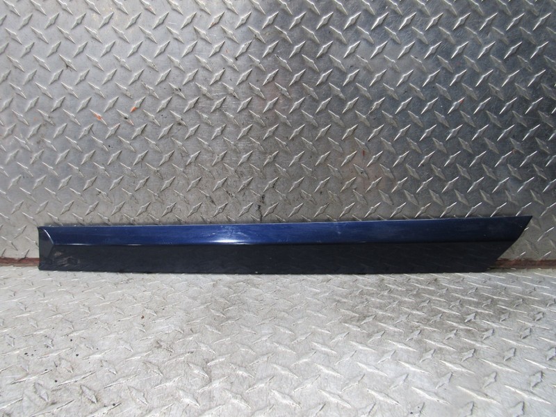 06-11 HONDA CIVIC SEDAN LEFT DRIVER REAR DOOR MOLDING TRIM ROYAL BLUE B536P