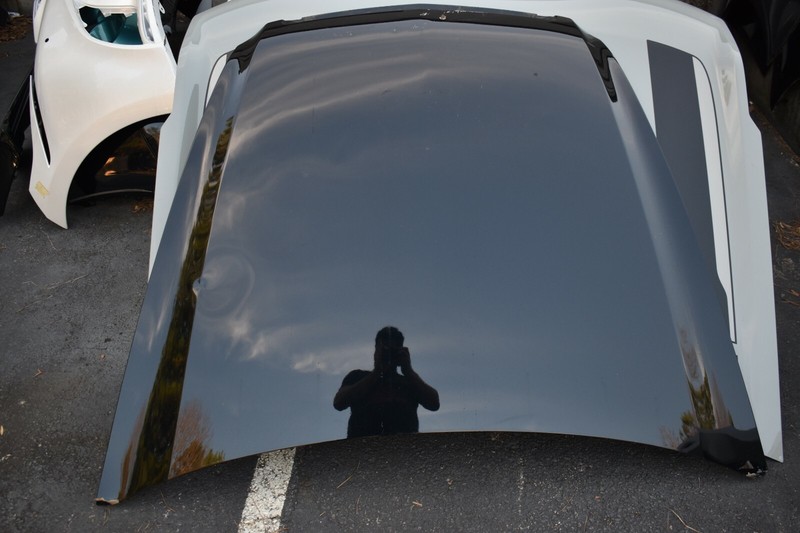 2007 ACURA TL FRONT HOOD SHELL BONNET ALABASTER METALLIC NH700MOEM+
