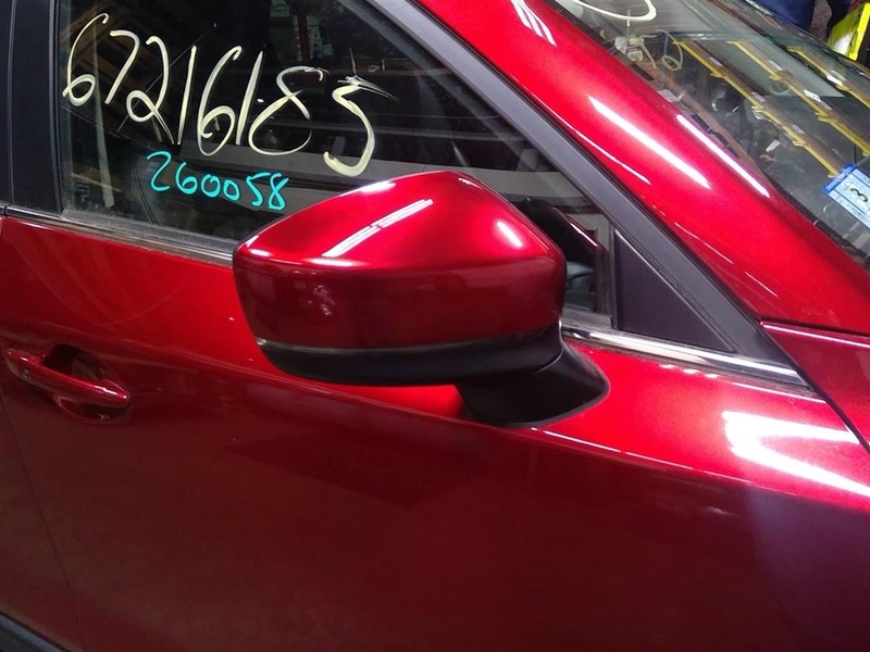 Passenger Right Side View Mirror Without Heated Fits 17-23 MAZDA CX-5 1754790