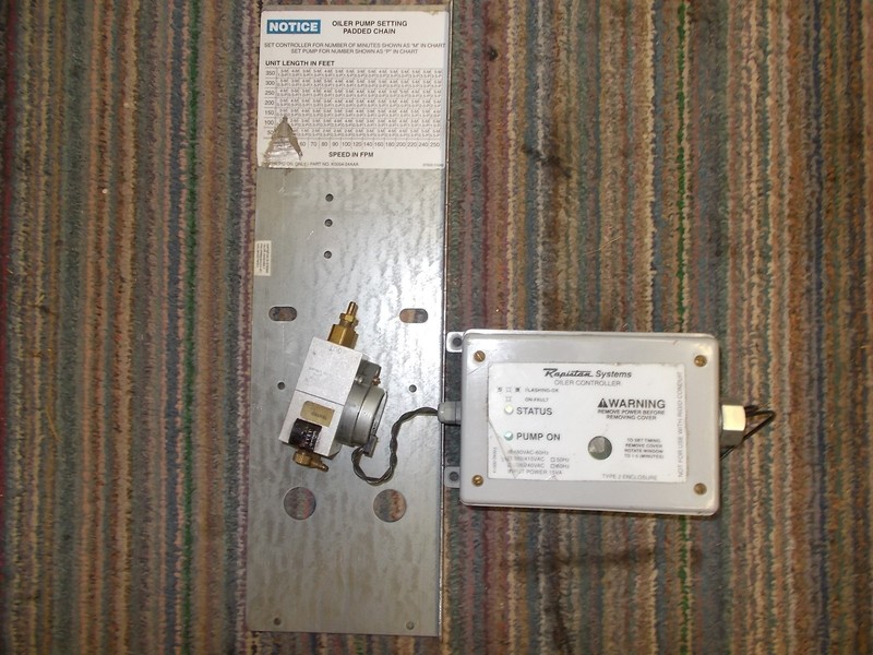 Rapistan Oiler Assembly K0002-94AAA-AD Oil-Rite 920-682-6173 F0042-00001AA