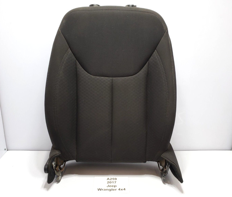 ✅ 13-18 OEM Jeep Wrangler JK Front Right Passenger Top Upper Seat Cushion Black
