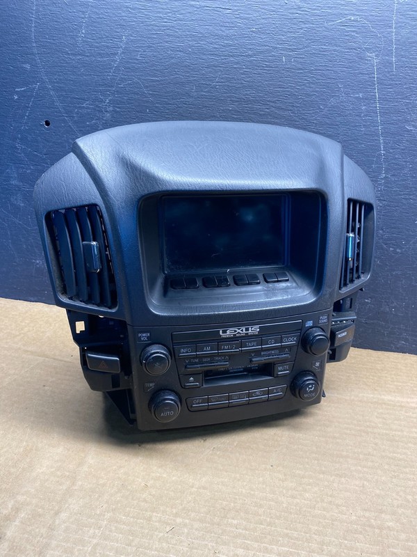 1999 2003 Lexus RX300 Radio Navigation Info Display Climate Control OE AD9663 DG