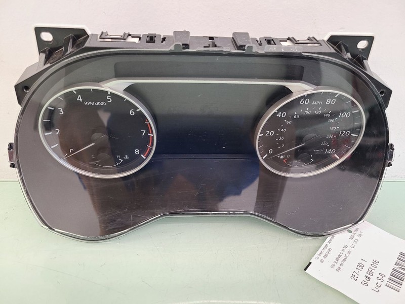 Speedometer Cluster 4 Cylinder MPH ID 24810-6CA0A Fits 19-20 ALTIMA 589009