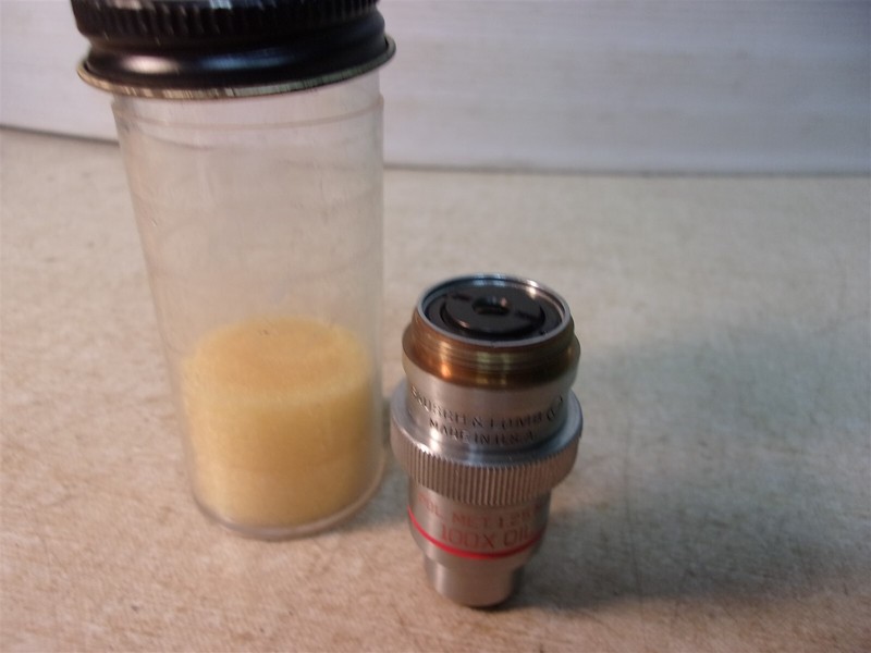 Bausch + Lomb Pol MET 1.25 NA 100XOil Microscope "#1" *FREE SHIPPING*