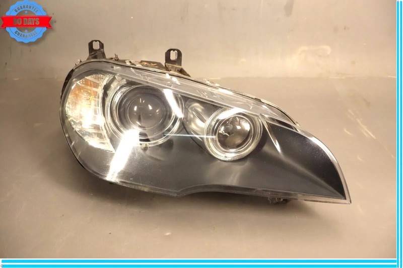 07-10 BMW X5 Front Right Side Xenon Headlight Lamp Assembly 7158938 OEM