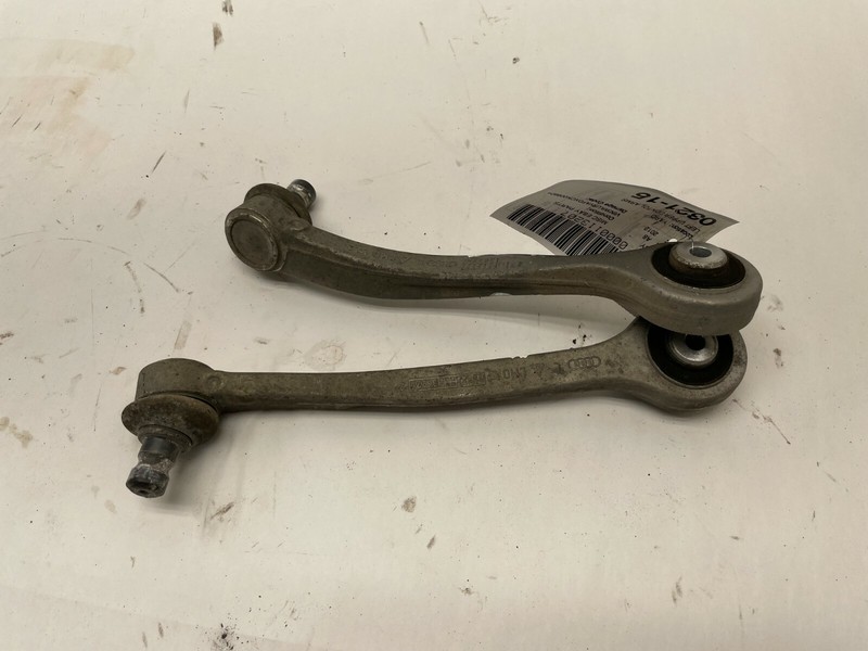 2011-2018 AUDI A8 S8 FRONT LEFT FORWARD REARWARD UPPER CONTROL ARM SET OEM