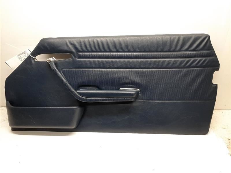 Right Door Panel Trim Cover Card Blue Mercedes 107 380SL 450SL 560SL OEM