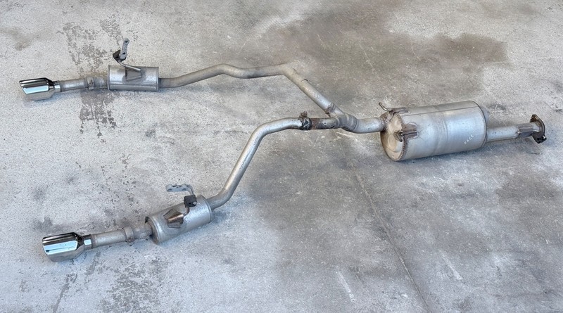 ✅ 19-26 RAM 1500 5th 5.7L HEMI OEM EXHAUST SYSTEM MUFFLER TAILPIPE TIP PIPE TUBE