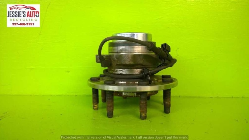 99 00 GMC SIERRA 2500 6.0L AT 4 DR EXT CAB WHEEL HUB BEARING OEM 2122-40