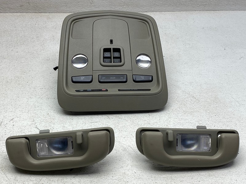 2013-2018 CADILLAC ATS FRONT & REAR ROOF DOME LIGHT LAMP SET OEM LOT731