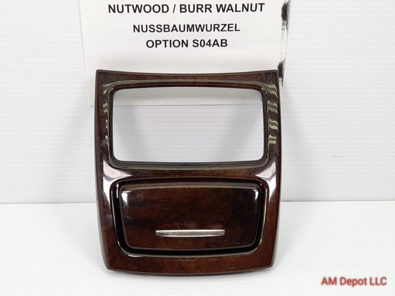 2008 BMW 335i 335xi 328xi 328i E93 E92 Rear Console Wood Grain Trim Ashtray