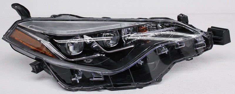 OEM Toyota Corolla Sedan Right Passenger Side LED Headlamp Tab Missing