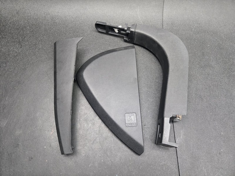3PC Right Dashboard + A-Pillar Trim Covers Set 2018 Ford Fusion 2017 - 2020