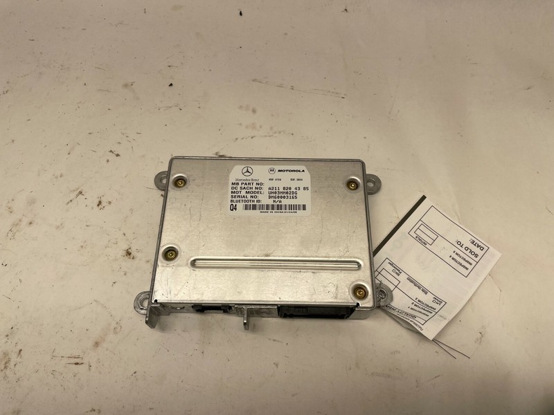 2006 MERCEDES BENZ CLS500 BLUETOOTH COMMUNICATION MODULE UNIT 2118204385