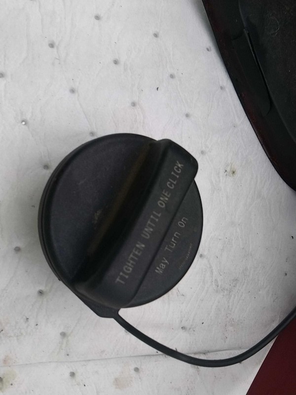 2014 Cadillac ATS Fuel Filler Door Red OEM 1654744 Used 143K Miles
