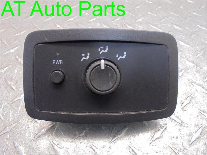 02 03 04 05 ENVOY BRAVADA RAINIER REAR TEMPERATURE CONTROL 15095235