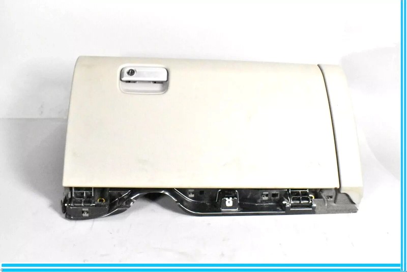11-18 Porsche Cayenne 958 Hybrid S Dashboard Glove Box Compartment Gray OEM