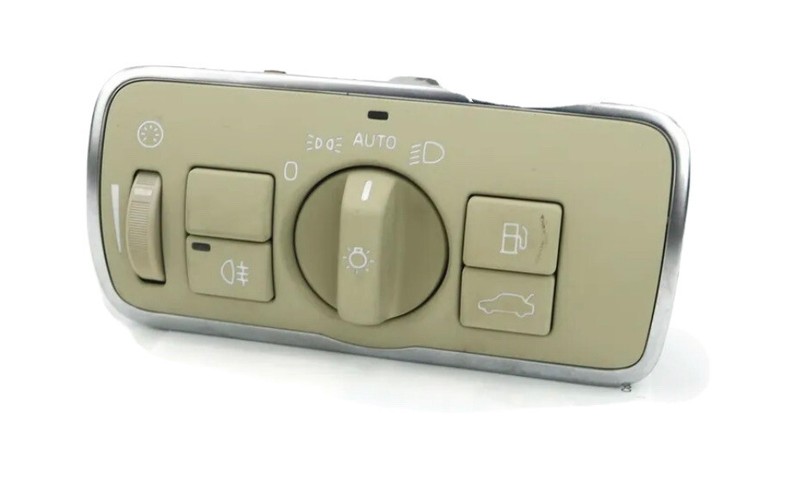 Volvo OEM Beige Headlight Switch Module 30739450 fits S60 S80 V60 V70 XC60 w/Fog