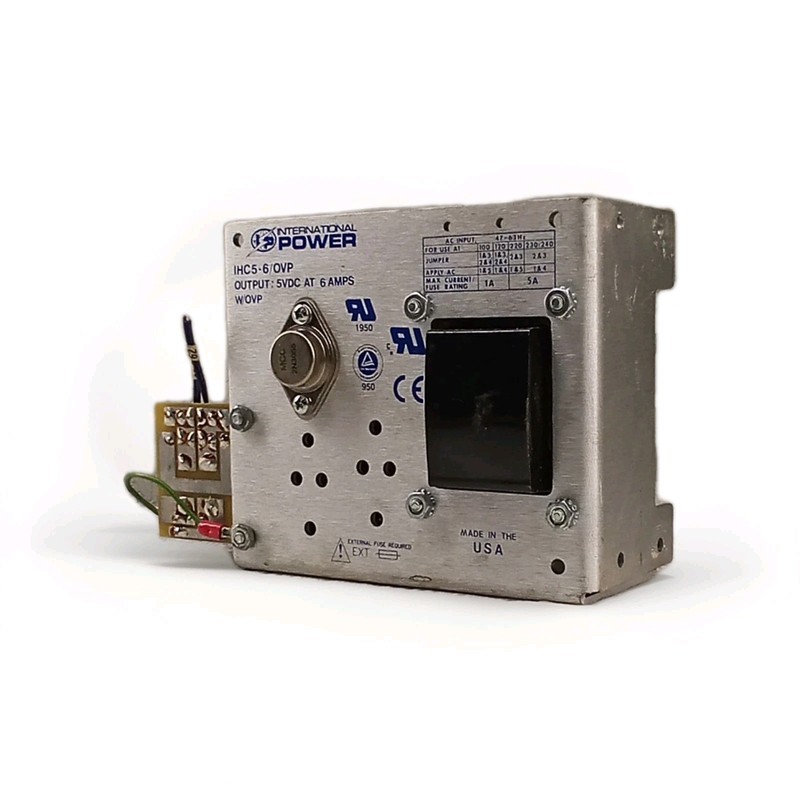 International Power IHC5-6/OVP 5V DC 6A Power Supply