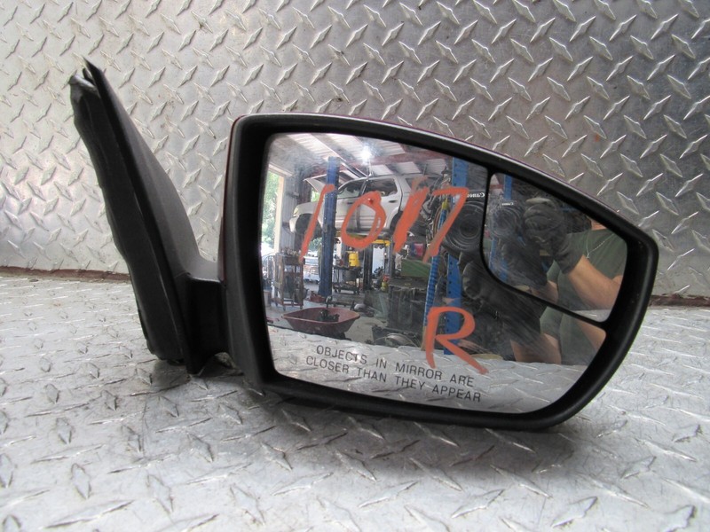 15 16 FORD FOCUS RIGHT PASSENGER SIDE VIEW MIRROR W/TURN SIGNAL NON-HEATED RED