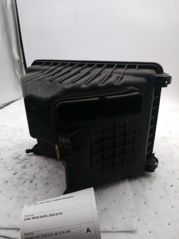 2013 KIA OPTIMA Air Cleaner Assembly OEM 2.4L Silver 172k Miles NJ25-26496