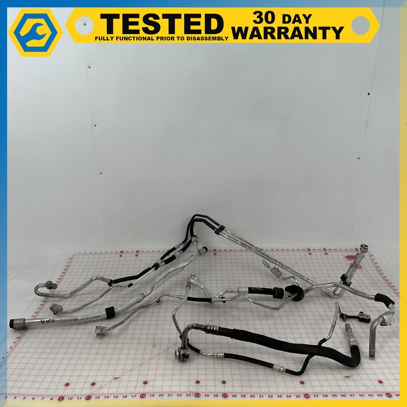 11-12 Audi A8 Quattro 4.2L AC A/C AIR CONDITIONING HOSE PIPE LINE SET OEM