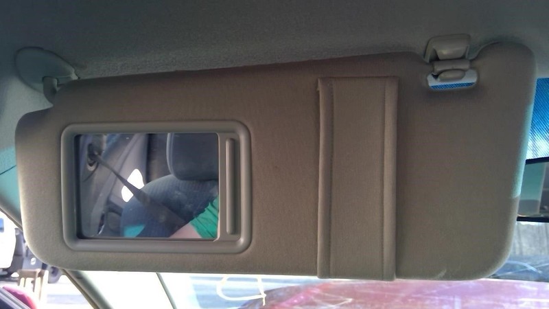 Driver Left Sun Visor Without Illumination Fits 07-11 CAMRY 736269