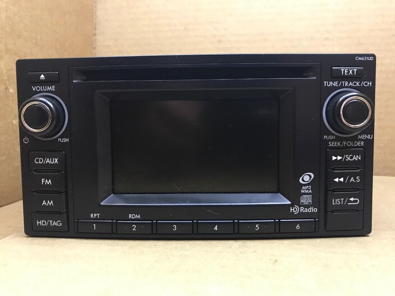 2012 2013 2014 SUBARU IMPREZA CROSSTREK OEM RADIO AUDIO HD 86201FJ630 12 13 14