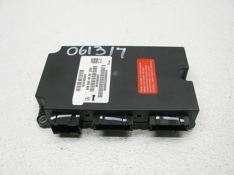 04-09 MERCEDES W209 CLK320 CLK500 ROOF TOP CONTROL MODULE COMPUTER 61317
