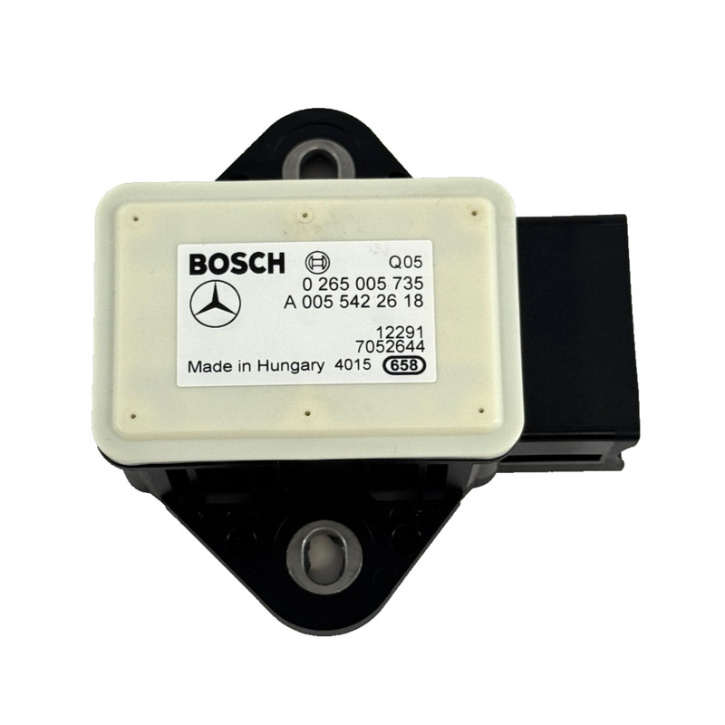 📌 08-18 MERCEDES E350 ACCELERATION RATE YAW SENSOR A0055422618 0265005735 OEM