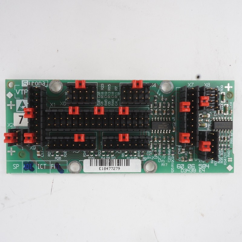 Sirona CEREC MC X/XL Distribution Board PN: 6006584 D3439 E4