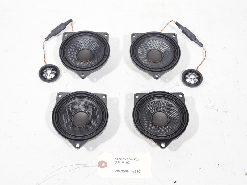 09-15 BMW 750I 750LI F01 F02 REAR RIGHT SIDE DOOR PANEL LOUDSPEAKER TWEETER OEM