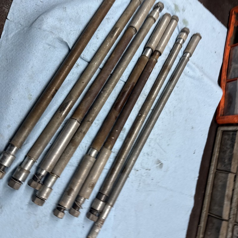 1967 JOHNSON SKI HORSE EVINRUDE SNOW CRUISER Bogey Wheel Shafts