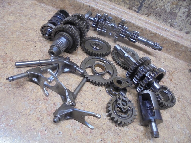 1994 Yamaha Big Bear YFM350 ATV YFM 350 4X4 Engine Transmission Gears Shift Fork