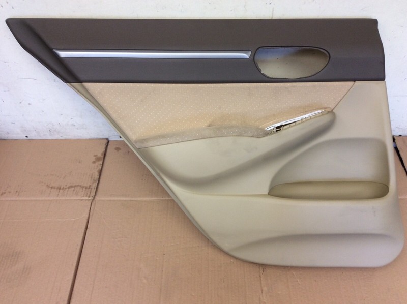 06-08 Civic 4Dr MX Left Driver Side Rear Door Panel Lining Beige Liner OEM